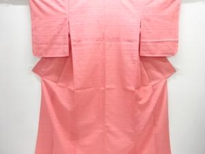 未使用品　紗蝶に草花・松模様織り出し着物